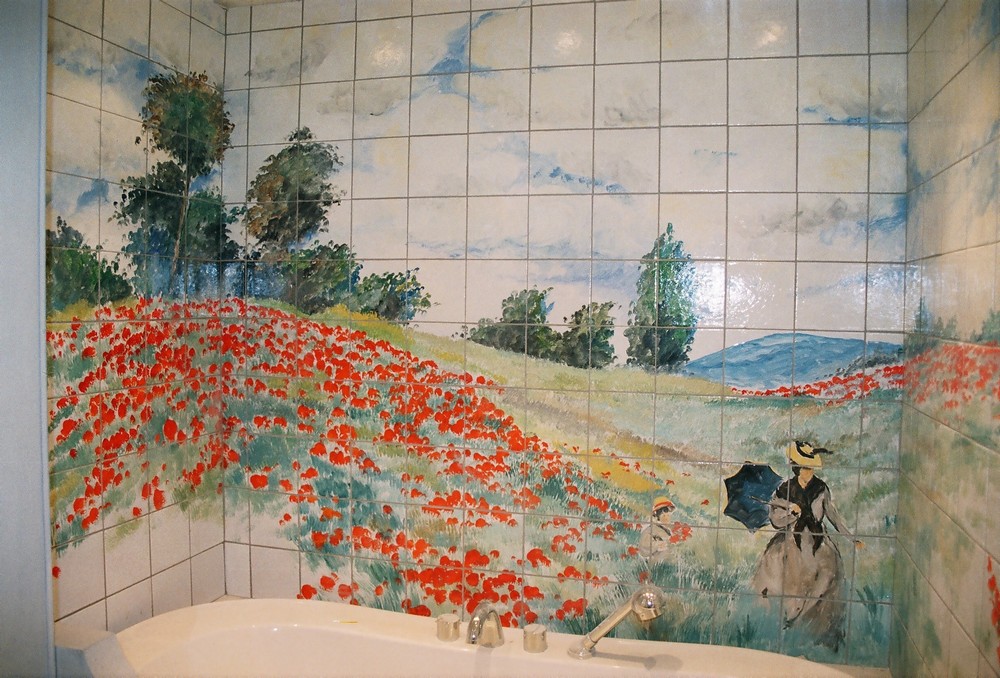 le champd de coquelicot